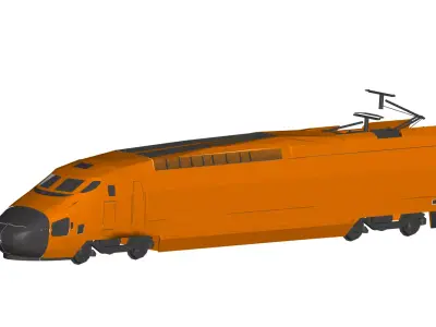 Train 3D model 6