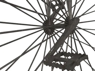 Penny Farthing - PBR 3D model