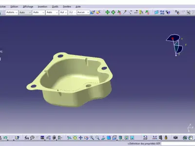 Housing plastic part 3D print model