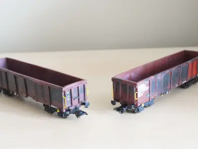 Pre supported H0 1-87 scale Gondola Eaos-x 057 reworked 3D print model