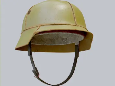 Soldier Helmet Low-poly 3D model purchase