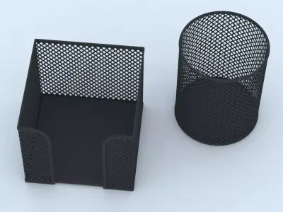 Pencil case 3D model