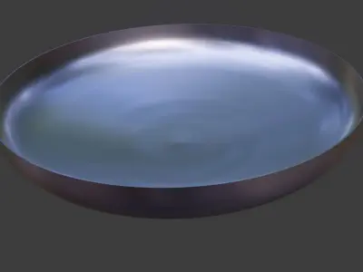 Torispherical Dish Free low-poly 3D model