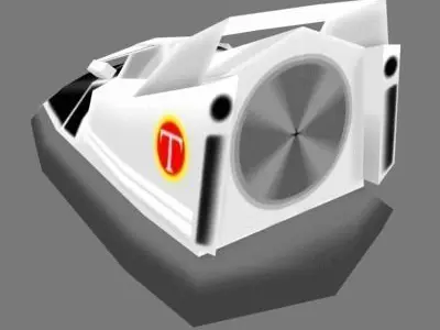BHoverCraft speedboat 3D model