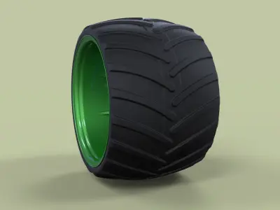 Offroad wheel 13 3D model