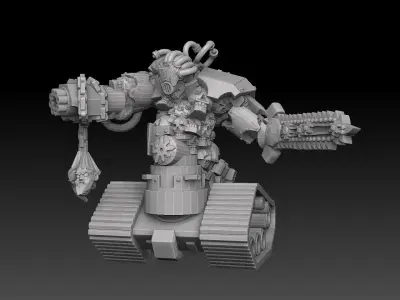 Tank Demon 3D print model purchase