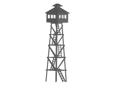  WATCH TOWER 3D model