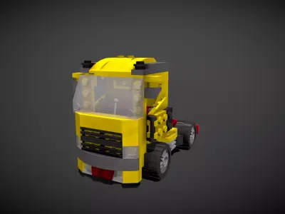 Lego Cool Truck 3D model