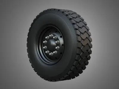 Markos Special Wheels and Tires  MSWT -1 3D model