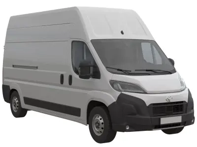 2024 Toyota Proace Max L3H3 Detailed interior 3D model
