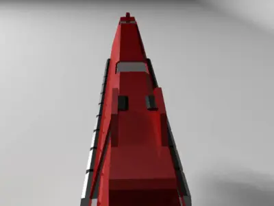  sci fi shotgun 3D model