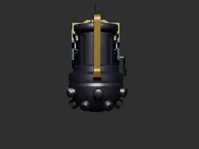 Grenade Jinks Low-poly 3D model