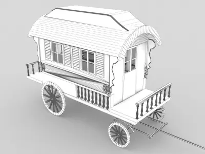 Caravan 3D model