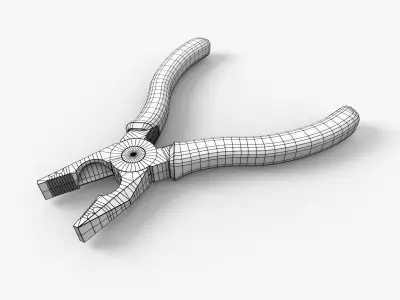 Combination Pliers 3D model get