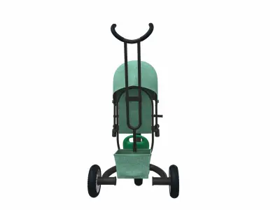 Baby stroller tricycle 01 3D model