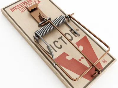 Mouse Trap 3D model