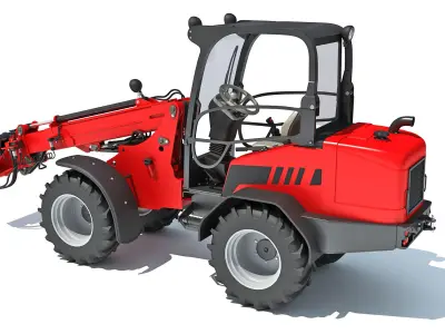 Wheel Loader 3D model buy