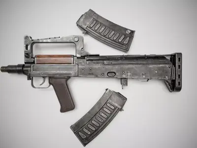 OTS 14 Low-poly 3D model