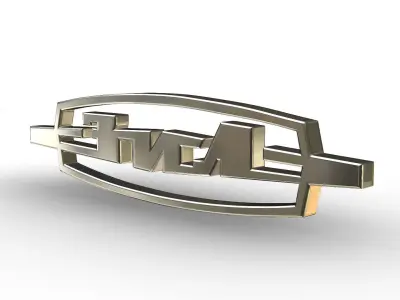 zil logo 3D model