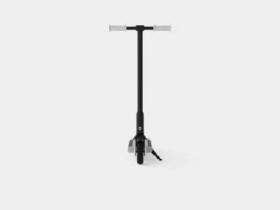 Gotrax Lithium Black Kids Electric Scooter Low-poly 3D model