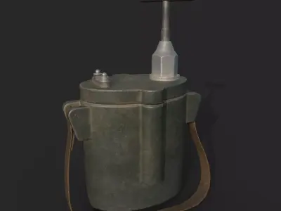 Demolation Box Low-poly 3D model