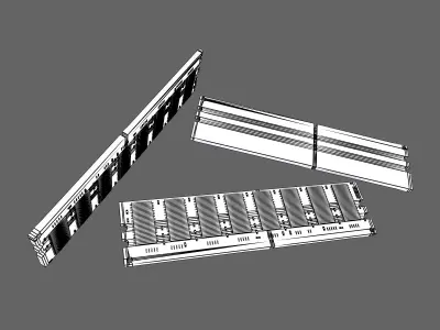 RAM memory 3D model