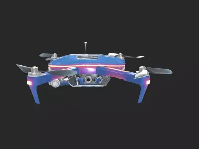 Drone 3D Model for Rendering 3D model