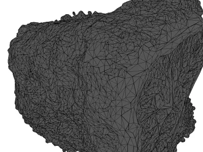 Abstract Biological Fractal Structure 3D model