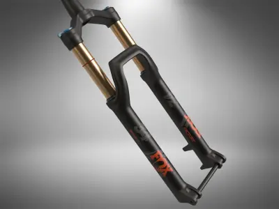 Bike Fork FOX Suspension 3D model