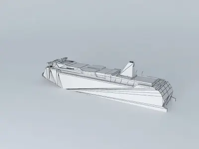 Silja Festival cruiseferry Free 3D model