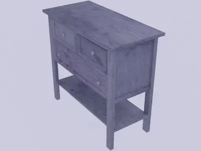 antique dresser 3D model