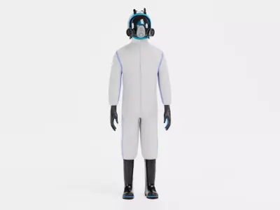-Protective Suit V3- 3D model