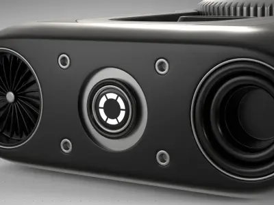 Portable Air Compressor 3D model purchase