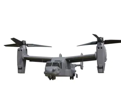 Bell Boeing V-22 Osprey 3D model 3
