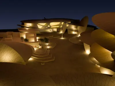 National Museum of Qatar 3D Model