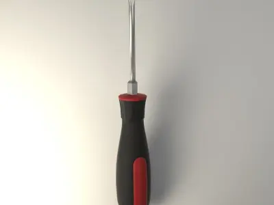 screwdriver with handle 3D model