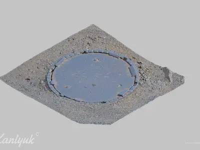 Kanlyuk C Manhole Scan Free 3D model