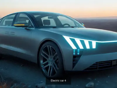 Modern cars 3D Model Pack