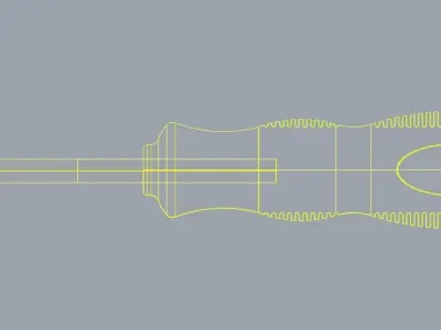 screwdriver Free 3D model order