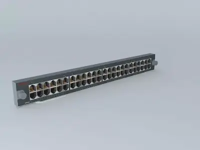 WS-6148-GE-TX metal shelf 3D model