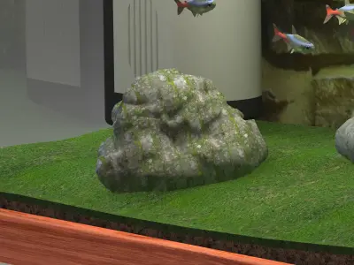 Aquarium 4K 3D model