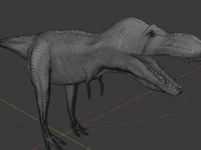 T-rex t - rex dinosaur 3D model buy