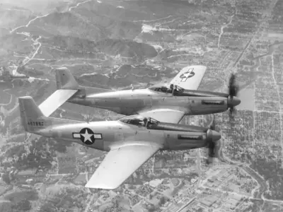 North American F-82 Twin Mustang 3D model