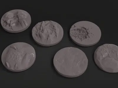 base miniatures print 3D print model