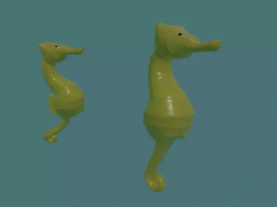 Seahorse 3D model order