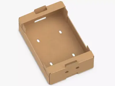 Cardboard Display Box 02 3D model