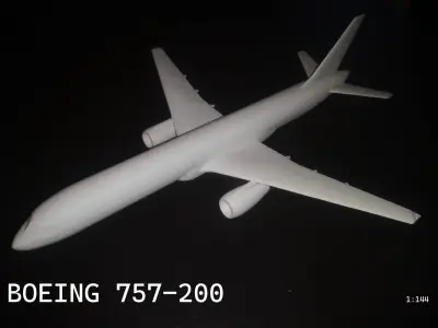 Boeing 757-200 3D print model