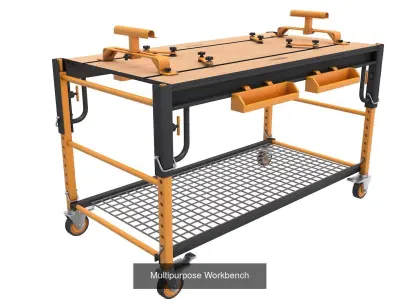 Multipurpose Workbench Collection 3D Model Pack