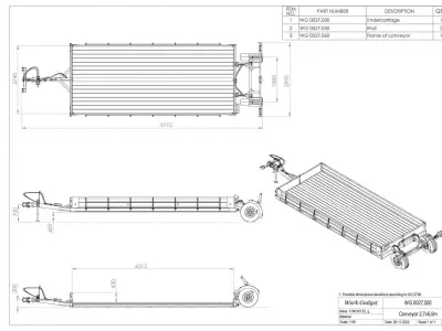 WG 0027 - Conveyor 3D model