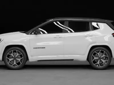 Jeep Compass 3D Model 3D model